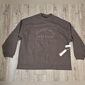 FOG Essentials Heather Wood Mens XL Sweatshirt